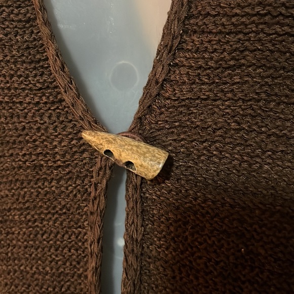 C’est City One Button Open Front Cardigan. Size L - Picture 2 of 6